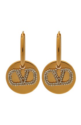 Женские серьги VALENTINO золотого цвета по цене 36750 руб., арт. WW2J0I67/YCW | Фото 1 Женские серьги VALENTINO золотого цвета, арт. WW2J0I67/YCW | Фото 1