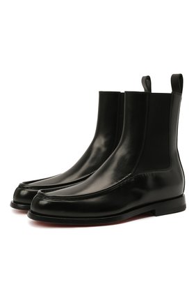 Женские кожаные ботинки SANTONI черного цвета по цене 58200 руб., арт. WTQC59534BA2NBCKN01 | Фото 1 Женские кожаные ботинки SANTONI черного цвета, арт. WTQC59534BA2NBCKN01 | Фото 1 (Подошва: Плоская; Каблук высота: Низкий; Материал внутренний: Натуральная кожа; Женское Кросс-КТ: Челси-ботинки; Материал внешний: Кожа)