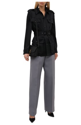 Женский жакет RALPH LAUREN черного цвета по цене 225500 руб., арт. 290845725 | Фото 2 Женский жакет RALPH LAUREN черного цвета, арт. 290845725 | Фото 2