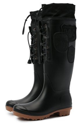 Женские резиновые сапоги DSQUARED2 черного цвета по цене 47650 руб., арт. RBW0004 17204289 | Фото 1 Женские резиновые сапоги DSQUARED2 черного цвета, арт. RBW0004 17204289 | Фото 1