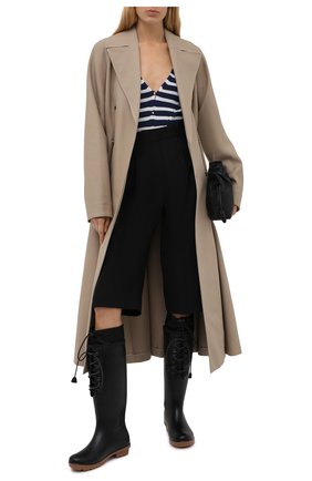 Женские резиновые сапоги DSQUARED2 черного цвета по цене 47650 руб., арт. RBW0004 17204289 | Фото 2 Женские резиновые сапоги DSQUARED2 черного цвета, арт. RBW0004 17204289 | Фото 2