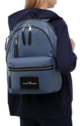 Женский рюкзак MARC JACOBS (THE) синего цвета по цене 27100 руб., арт. H303M02PF21 | Фото 2 Женский рюкзак MARC JACOBS (THE) синего цвета, арт. H303M02PF21 | Фото 2