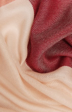 Женская шаль из кашемира и шелка LORO PIANA красного цвета по цене 46950 руб., арт. FAL7667 | Фото 2 Женская шаль из кашемира и шелка LORO PIANA красного цвета, арт. FAL7667 | Фото 2