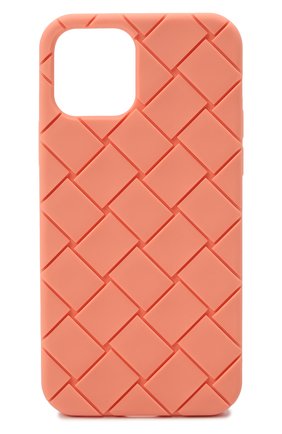 Чехол для iphone 12 BOTTEGA VENETA персикового цвета по цене 8265 руб., арт. 670188/V0EY0 | Фото 1 Чехол для iphone 12 BOTTEGA VENETA персикового цвета, арт. 670188/V0EY0 | Фото 1