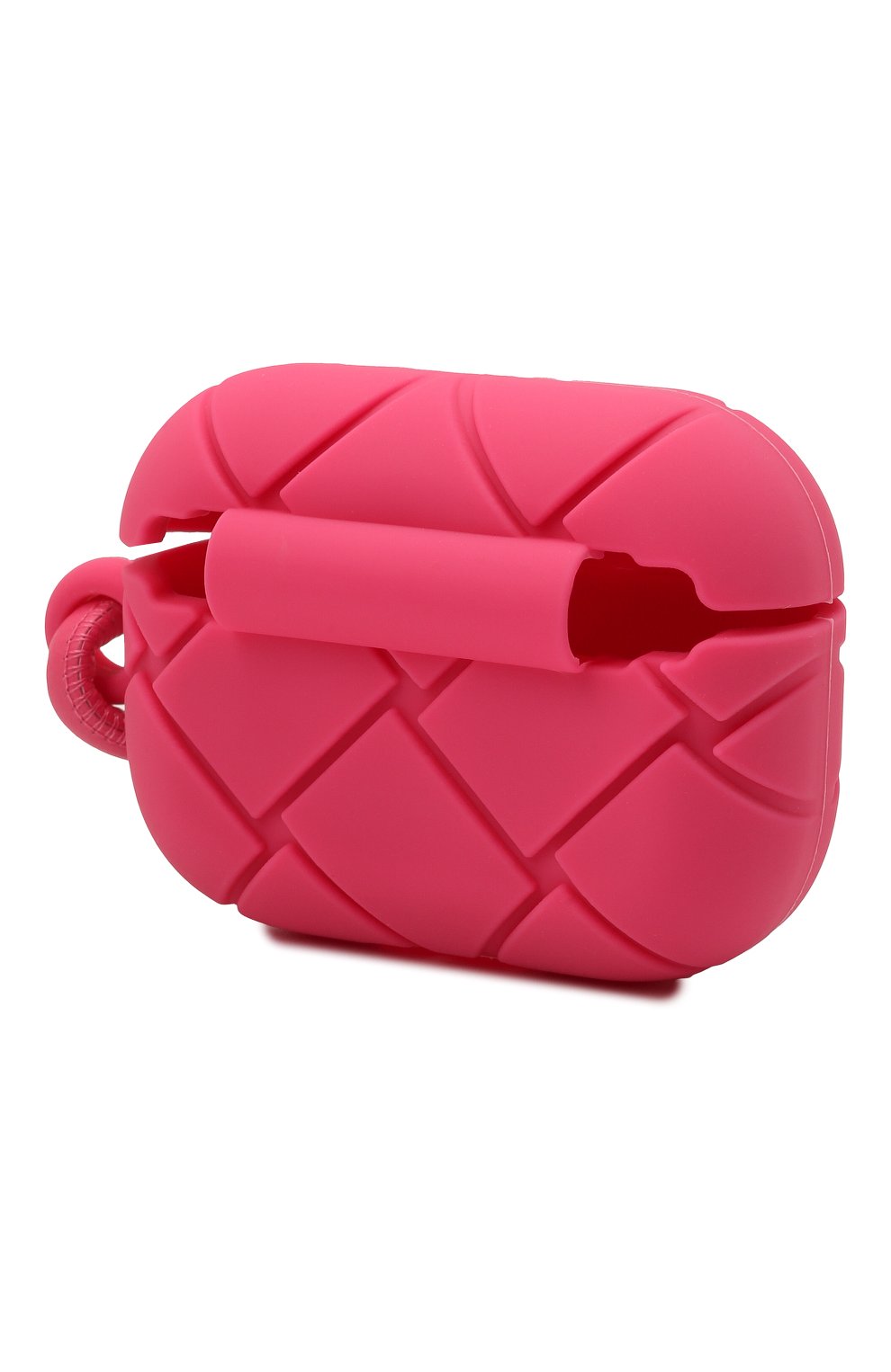 Чехол для airpods pro BOTTEGA VENETA розового цвета, арт. 650530/V0EY1 | Фото 2 (Материал: Пластик)