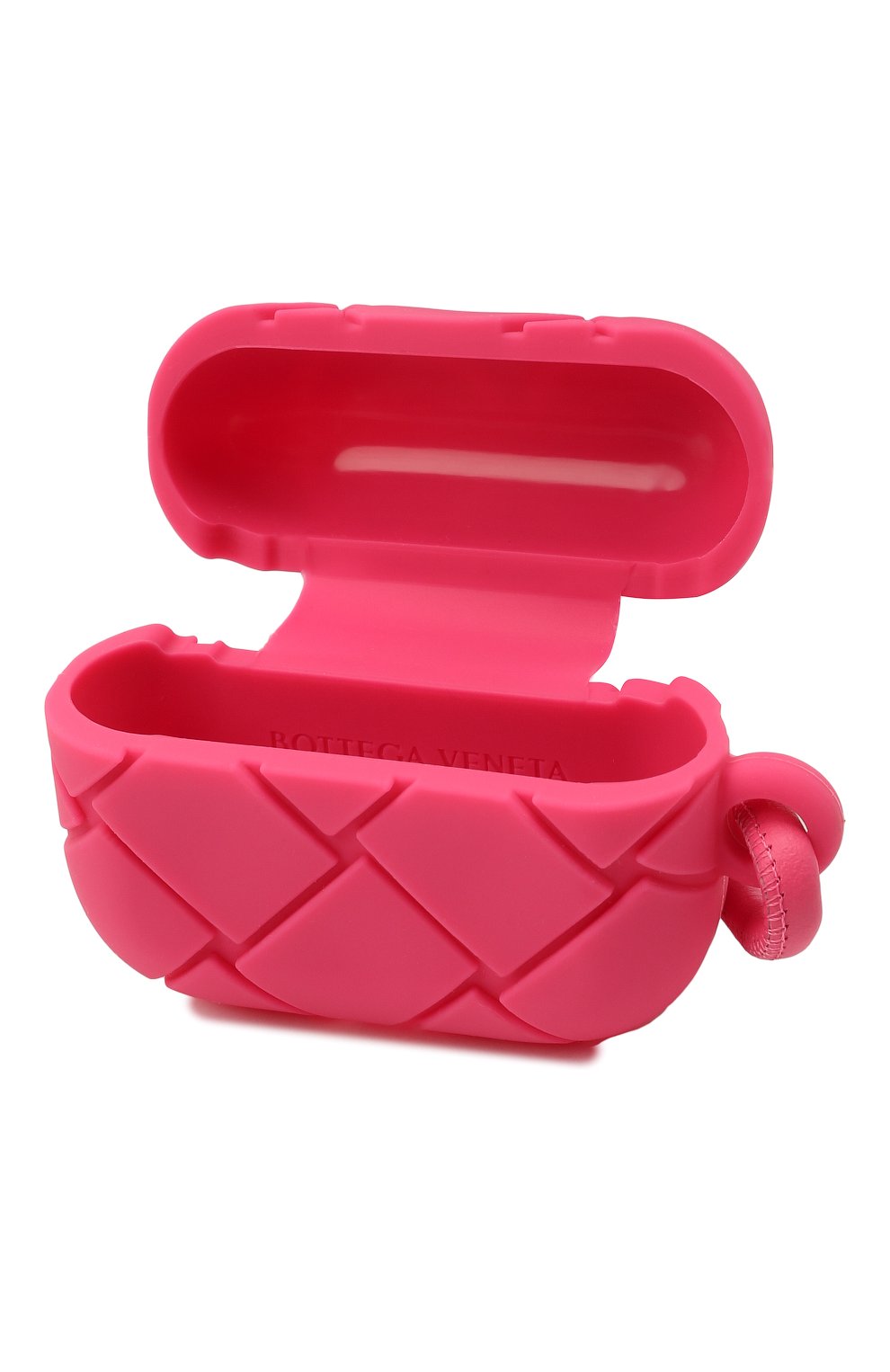Чехол для airpods pro BOTTEGA VENETA розового цвета, арт. 650530/V0EY1 | Фото 3 (Материал: Пластик)