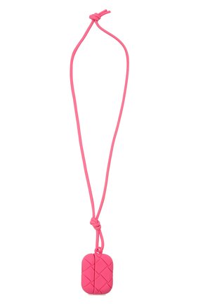 Чехол для airpods pro BOTTEGA VENETA розового цвета, арт. 650530/V0EY1 | Фото 5 (Материал: Пластик)