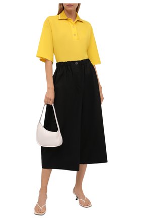 Женский хлопковые кюлоты LOEWE черного цвета по цене 39950 руб., арт. S616Y04X16 | Фото 2 Женский хлопковые кюлоты LOEWE черного цвета, арт. S616Y04X16 | Фото 2 (Материал внешний: Хлопок)