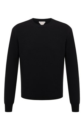 Мужской шерстяной свитер BOTTEGA VENETA темно-синего цвета по цене 79250 руб., арт. 638771/V07J0 | Фото 1