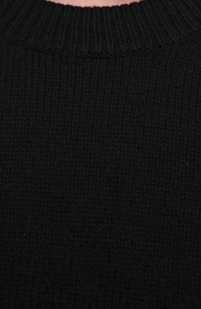 Мужской шерстяной свитер BOTTEGA VENETA темно-синего цвета, арт. 638771/V07J0 | Фото 5 (Материал внешний: Шерсть; Рукава: Длинные; Принт: Без принта; Длина (для топов): Стандартные; Мужское Кросс-КТ: Свитер-одежда; Стили: Минимализм)