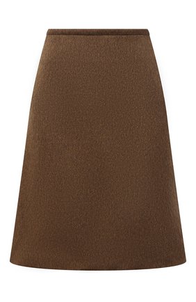 Женская юбка BOTTEGA VENETA коричневого цвета по цене 116500 руб., арт. 668574/V0XS0 | Фото 1 Женская юбка BOTTEGA VENETA коричневого цвета, арт. 668574/V0XS0 | Фото 1