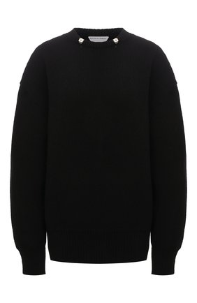 Женский шерстяной свитер BOTTEGA VENETA черного цвета по цене 85600 руб., арт. 665073/V0Z40 | Фото 1 Женский шерстяной свитер BOTTEGA VENETA черного цвета, арт. 665073/V0Z40 | Фото 1 (Длина (для топов): Стандартные; Материал внешний: Шерсть; Рукава: Длинные; Стили: Гламурный; Женское Кросс-КТ: Свитер-одежда)