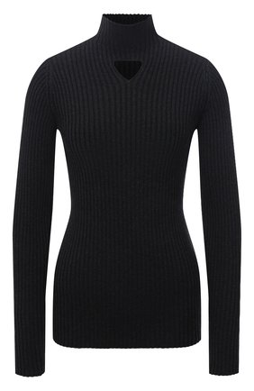 Женская шерстяная водолазка BOTTEGA VENETA серого цвета по цене 79950 руб., арт. 662397/V17R0 | Фото 1 Женская шерстяная водолазка BOTTEGA VENETA серого цвета, арт. 662397/V17R0 | Фото 1 (Материал внешний: Шерсть; Длина (для топов): Стандартные; Рукава: Длинные; Стили: Гламурный; Женское Кросс-КТ: Водолазка-одежда)
