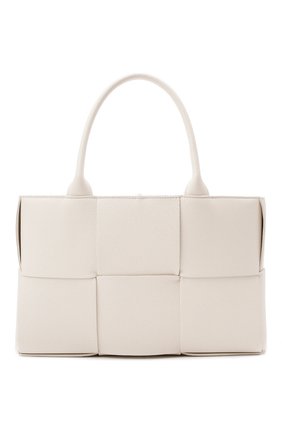 Женский сумка-тоут arco small BOTTEGA VENETA белого цвета по цене 161000 руб., арт. 652867/VCP11 | Фото 1 Женский сумка-тоут arco small BOTTEGA VENETA белого цвета, арт. 652867/VCP11 | Фото 1 (Материал: Натуральная кожа; Сумки-технические: Сумки-шопперы; Размер: small)