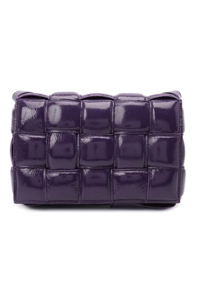Женская сумка padded cassette BOTTEGA VENETA фиолетового цвета по цене 199500 руб., арт. 591970/V13Y1 | Фото 1 Женская сумка padded cassette BOTTEGA VENETA фиолетового цвета, арт. 591970/V13Y1 | Фото 1 (Материал: Натуральная кожа; Сумки-технические: Сумки через плечо; Ремень/цепочка: На ремешке; Размер: medium)