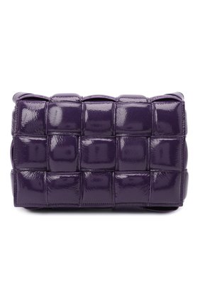 Женская сумка padded cassette BOTTEGA VENETA фиолетового цвета по цене 282500 руб., арт. 591970/V13Y1 | Фото 1