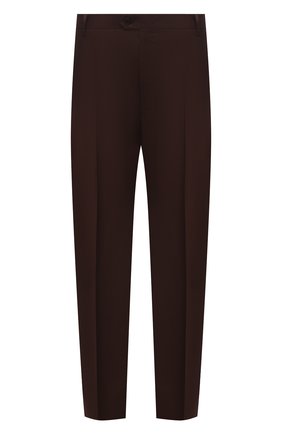 Мужские шерстяные брюки BRIONI коричневого цвета, арт. RPL20P/01A2S/M0ENA | Фото 1 (Материал внешний: Шерсть; Материал подклада: Синтетический материал, Хлопок; Длина (брюки, джинсы): Стандартные; Случай: Повседневный; Big sizes: Big Sizes; Стили: Кэжуэл)