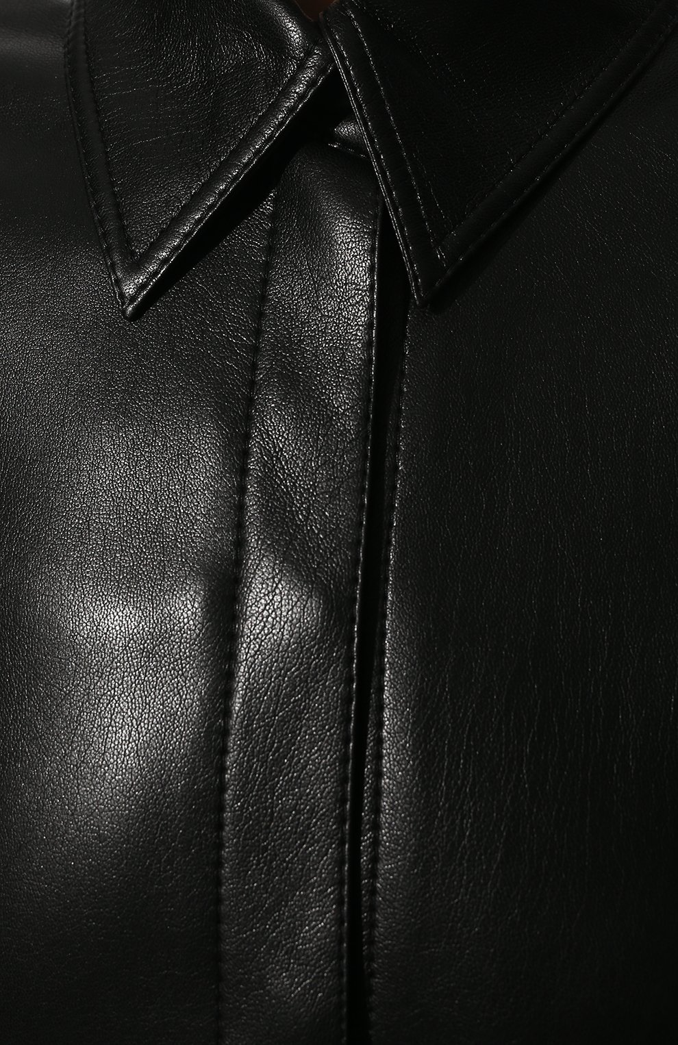 Женское платье NANUSHKA черного цвета, арт. NW20CRDR02299 | Фото 5 (Длина Ж (юбки, платья, шорты): Мини; Рукава: Короткие; Случай: Повседневный; Материал внешний: Синтетический материал; Стили: Гранж; Кросс-КТ: экокожа; Материал подклада: Синтетический материал; Женское Кросс-КТ: Платье-одежда)