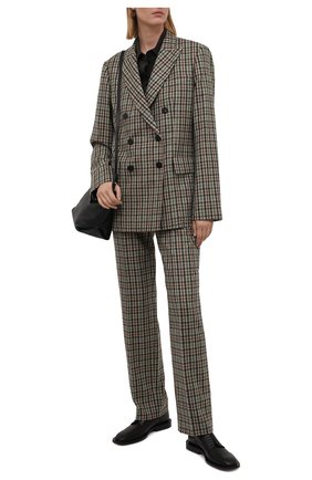 Женские брюки из кашемира и шелка LORO PIANA зеленого цвета по цене 224500 руб., арт. FAL8048 | Фото 2 Женские брюки из кашемира и шелка LORO PIANA зеленого цвета, арт. FAL8048 | Фото 2 (Длина (брюки, джинсы): Стандартные; Материал внешний: Кашемир, Шерсть; Женское Кросс-КТ: Брюки-одежда; Стили: Кэжуэл; Силуэт Ж (брюки и джинсы): Прямые)