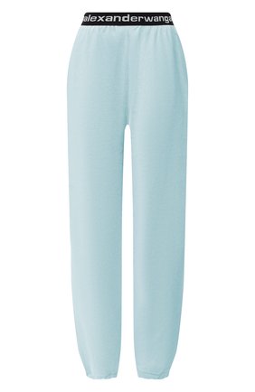 Женские джоггеры ALEXANDERWANG.T голубого цвета по цене 29950 руб., арт. 4CC1204024 | Фото 1 Женские джоггеры ALEXANDERWANG.T голубого цвета, арт. 4CC1204024 | Фото 1