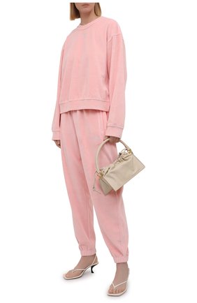 Женские хлопковые джоггеры ALEXANDERWANG.T розового цвета по цене 33250 руб., арт. 4CC3214111 | Фото 2 Женские хлопковые джоггеры ALEXANDERWANG.T розового цвета, арт. 4CC3214111 | Фото 2