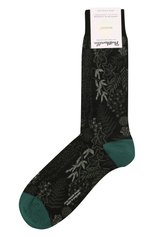 Мужские носки PANTHERELLA черного цвета, арт. 535626 | Фото 1 (Кросс-КТ: бельё; Материал внешний: Синтетический материал, Хлопок)