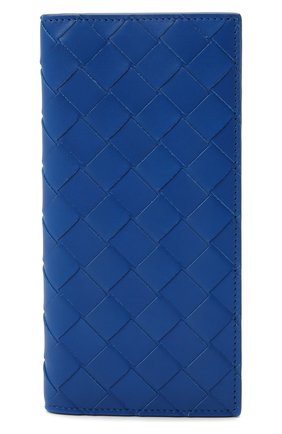 Мужской кожаное портмоне BOTTEGA VENETA синего цвета по цене 49600 руб., арт. 635077/VCPQ4 | Фото 1 Мужской кожаное портмоне BOTTEGA VENETA синего цвета, арт. 635077/VCPQ4 | Фото 1