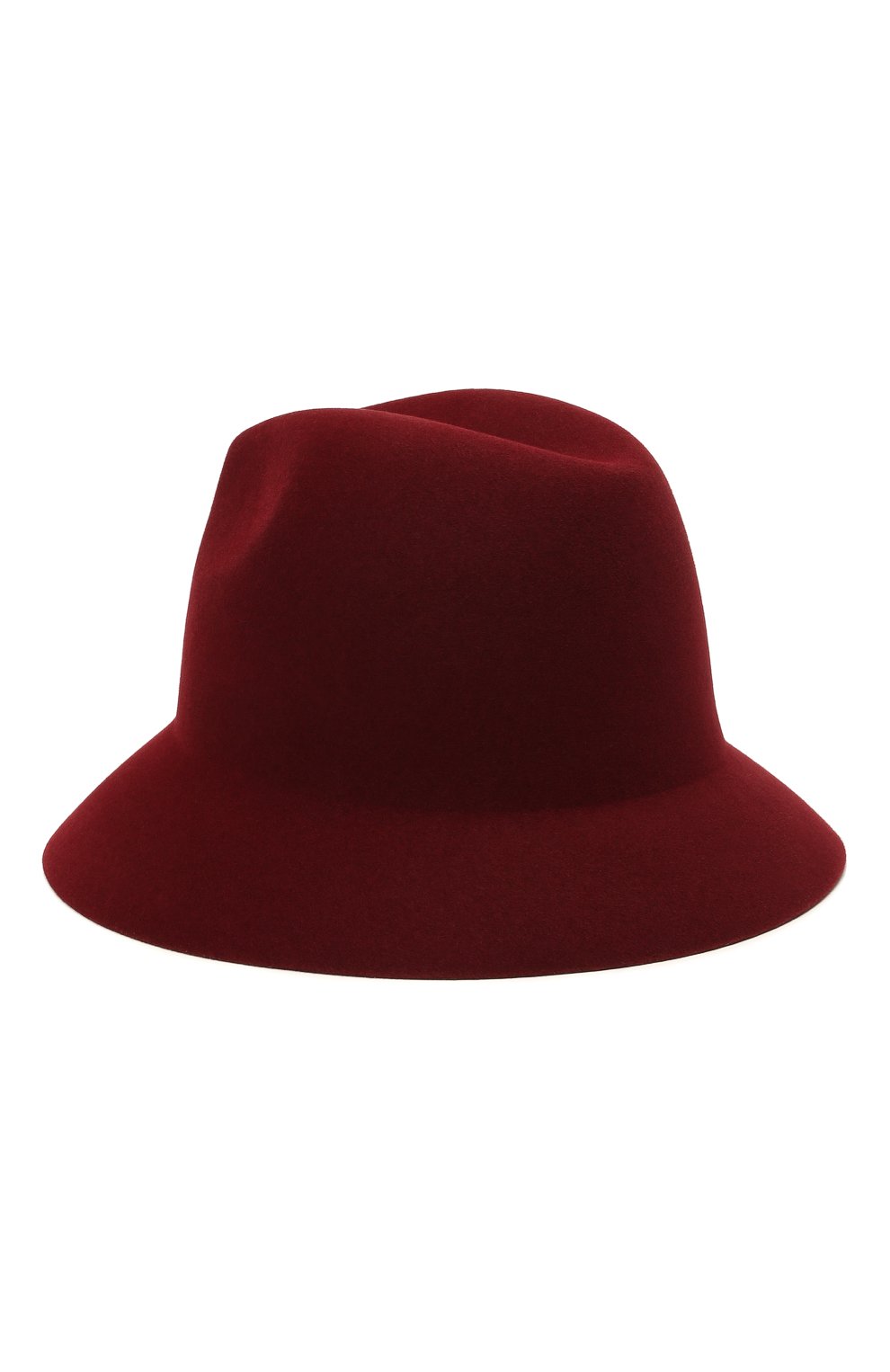 Женская фетровая шляпа ingrid LORO PIANA бордового цвета, арт. FAL3434 | Фото 2 (Материал: Текстиль, Шерсть)