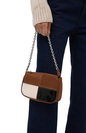 Женская сумка furla moon FURLA коричневого цвета по цене 17900 руб., арт. WE00218/AX0791 | Фото 2 Женская сумка furla moon FURLA коричневого цвета, арт. WE00218/AX0791 | Фото 2