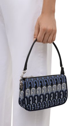 Женская сумка furla moon FURLA синего цвета по цене 15900 руб., арт. WE00201/A.0459 | Фото 2 Женская сумка furla moon FURLA синего цвета, арт. WE00201/A.0459 | Фото 2