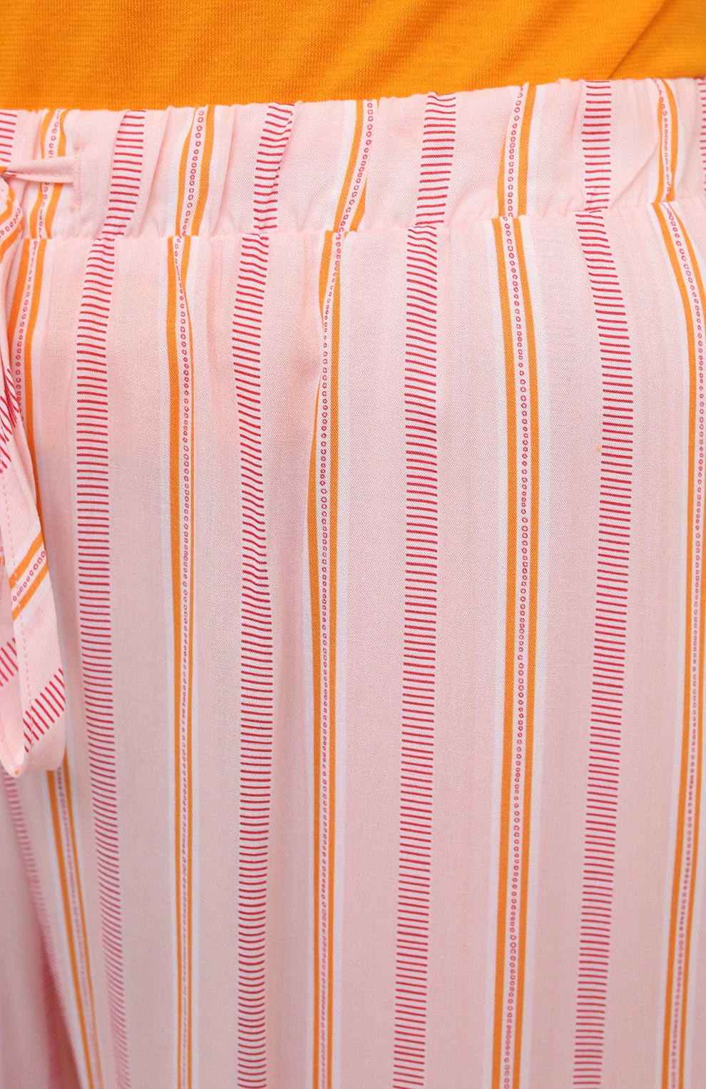 Женские брюки из вискозы HANRO светло-розового цвета, арт. 077617 | Фото 5 (Женское Кросс-КТ: Брюки-белье; Материал внешний: Вискоза)