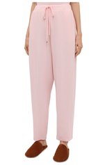 Женские брюки HANRO розового цвета, арт. 077880 | Фото 3 (Женское Кросс-КТ: Брюки-белье; Материал внешний: Синтетический материал, Хлопок)