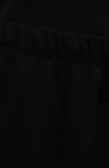 Женские хлопковые шорты JAMES PERSE черного цвета, арт. WXA4288 | Фото 5 (Женское Кросс-КТ: Шорты-одежда; Длина Ж (юбки, платья, шорты): Мини; Материал внешний: Хлопок; Стили: Спорт-шик)