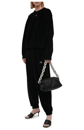 Женский хлопковый свитшот ALEXANDERWANG.T черного цвета по цене 33250 руб., арт. 4CC3211265 | Фото 2 Женский хлопковый свитшот ALEXANDERWANG.T черного цвета, арт. 4CC3211265 | Фото 2