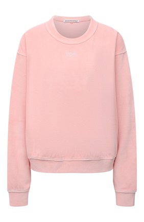 Женский хлопковый свитшот ALEXANDERWANG.T розового цвета по цене 33250 руб., арт. 4CC3211265 | Фото 1 Женский хлопковый свитшот ALEXANDERWANG.T розового цвета, арт. 4CC3211265 | Фото 1