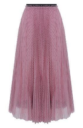 Женская юбка REDVALENTINO светло-розового цвета по цене 54750 руб., арт. WR3RA01S/63D | Фото 1 Женская юбка REDVALENTINO светло-розового цвета, арт. WR3RA01S/63D | Фото 1 (Длина Ж (юбки, платья, шорты): Миди; Материал подклада: Синтетический материал; Материал внешний: Синтетический материал; Женское Кросс-КТ: Юбка-одежда; Стили: Романтичный)