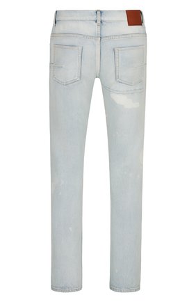 Мужские джинсы DIOR голубого цвета по цене 88000 руб., арт. 193DS11CY999C585 | Фото 2 Мужские джинсы DIOR голубого цвета, арт. 193DS11CY999C585 | Фото 2