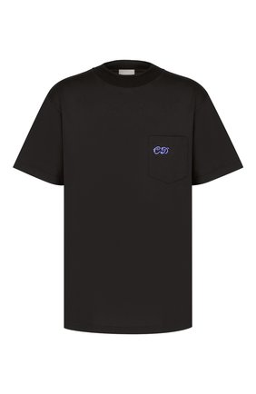 Мужская хлопковая футболка dior x kenny scharf DIOR черного цвета по цене 65000 руб., арт. 193J635A0677C985 | Фото 1 Мужская хлопковая футболка dior x kenny scharf DIOR черного цвета, арт. 193J635A0677C985 | Фото 1