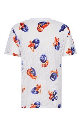 Мужская хлопковая футболка dior x kenny scharf DIOR белого цвета по цене 70000 руб., арт. 193J653A0702C084 | Фото 2 Мужская хлопковая футболка dior x kenny scharf DIOR белого цвета, арт. 193J653A0702C084 | Фото 2