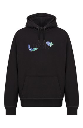 Мужской хлопковое худи dior x kenny scharf DIOR черного цвета по цене 115000 руб., арт. 193J688B0531C986 | Фото 1 Мужской хлопковое худи dior x kenny scharf DIOR черного цвета, арт. 193J688B0531C986 | Фото 1
