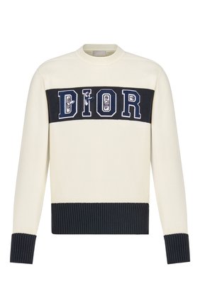 Мужской свитер DIOR кремвого цвета по цене 170000 руб., арт. 193M639AT360C085 | Фото 1 Мужской свитер DIOR кремвого цвета, арт. 193M639AT360C085 | Фото 1