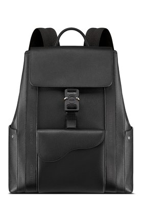 Мужской кожаный рюкзак saddle DIOR черного цвета по цене 280000 руб., арт. 1ADBA143SSEH00N | Фото 1 Мужской кожаный рюкзак saddle DIOR черного цвета, арт. 1ADBA143SSEH00N | Фото 1
