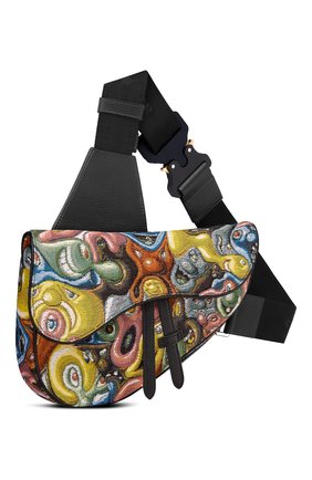 Мужская текстильная сумка saddle dior x kenny scharf DIOR разноцветного цвета по цене 290000 руб., арт. 1ADPO093KSIH26E | Фото 1 Мужская текстильная сумка saddle dior x kenny scharf DIOR разноцветного цвета, арт. 1ADPO093KSIH26E | Фото 1