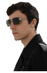 Мужские солнцезащитные очки HARLEY-DAVIDSON хаки цвета, арт. HD 0953X 32N | Фото 2 (Кросс-КТ: С/з-мужское; Тип очков: С/з; Оптика Гендер: оптика-мужское)