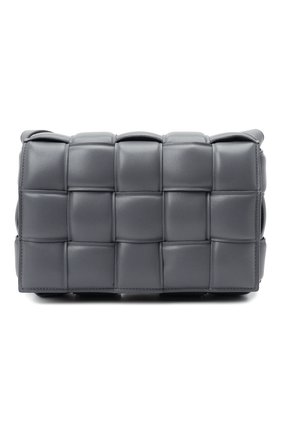 Женская сумка padded cassette BOTTEGA VENETA серого цвета по цене 240000 руб., арт. 591970/VCQR1 | Фото 1 Женская сумка padded cassette BOTTEGA VENETA серого цвета, арт. 591970/VCQR1 | Фото 1