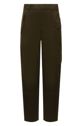 Мужские хлопковые брюки LOEWE хаки цвета по цене 77350 руб., арт. H526Y04W39 | Фото 1 Мужские хлопковые брюки LOEWE хаки цвета, арт. H526Y04W39 | Фото 1 (Материал внешний: Хлопок; Длина (брюки, джинсы): Стандартные; Случай: Повседневный; Стили: Милитари)