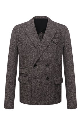 Мужской пиджак из шерсти и шелка BOTTEGA VENETA коричневого цвета по цене 187500 руб., арт. 659592/V12N0 | Фото 1 Мужской пиджак из шерсти и шелка BOTTEGA VENETA коричневого цвета, арт. 659592/V12N0 | Фото 1 (Длина (для топов): Стандартные; Материал внешний: Шерсть; Рукава: Длинные; Материал подклада: Вискоза; Случай: Повседневный; Пиджаки М: Прямой; Стили: Минимализм)