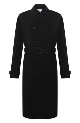 Мужской тренч BOTTEGA VENETA черного цвета по цене 161000 руб., арт. 660143/V0Y20 | Фото 1 Мужской тренч BOTTEGA VENETA черного цвета, арт. 660143/V0Y20 | Фото 1