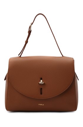 Женская сумка furla net FURLA коричневого цвета по цене 29950 руб., арт. BAFQFUA/HSF000 | Фото 1 Женская сумка furla net FURLA коричневого цвета, арт. BAFQFUA/HSF000 | Фото 1