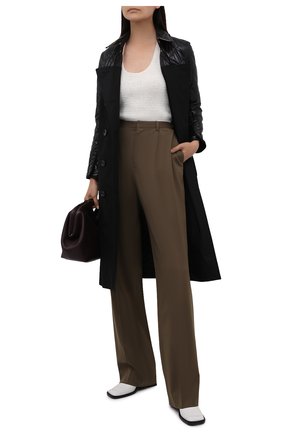 Женское хлопковое пальто BURBERRY черного цвета по цене 185000 руб., арт. 8038802 | Фото 2 Женское хлопковое пальто BURBERRY черного цвета, арт. 8038802 | Фото 2